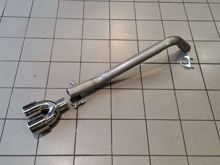 Volkswagen Polo 2.0 GTi - Rear Silencer Delete - Harrys Euro