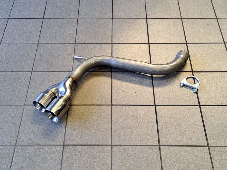 Volkswagen Scirocco 2.0 TDI Mk3 Rear Silencer Delete