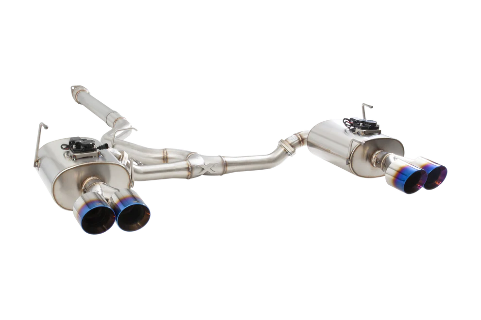 SUBARU WRX SEDAN VB Varex Valved Cat Back Exhaust System - BLUE TIPS 2022