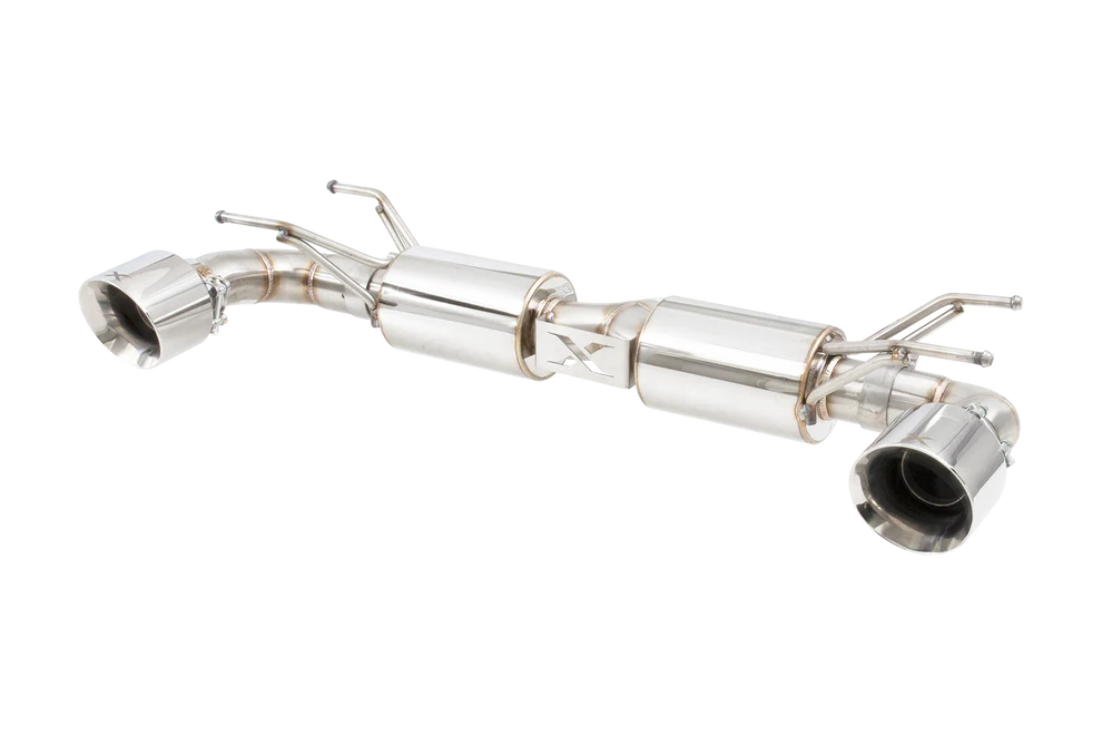 Axle Back Exhaust System - Mazda MX5 NC and Miata NC 2.5 Inch Stainless Steel Exhaust