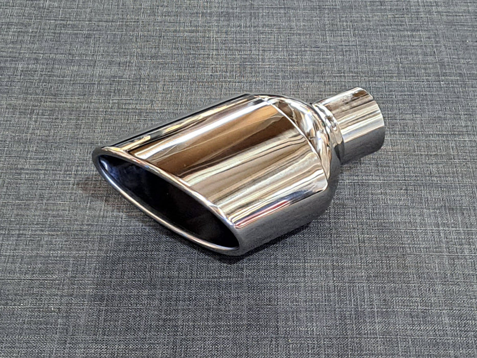 ZOV01R - 6×4 Oval tailpipe - Slash cut - Inrolled - R/H - Harrys Euro
