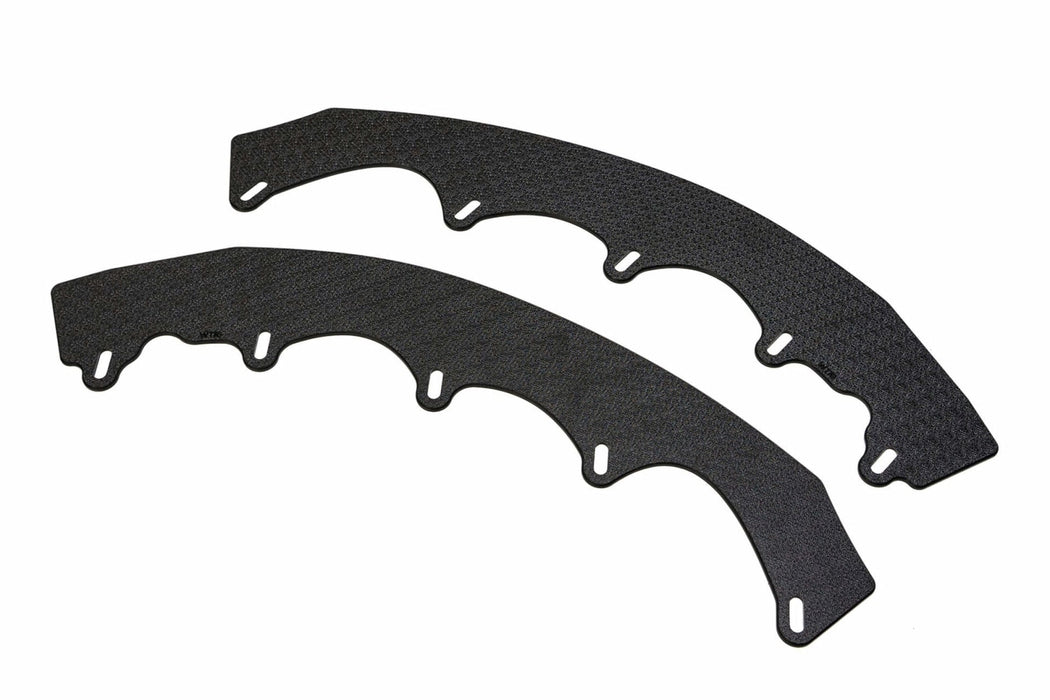 A45 AMG W176 (PFL) Front Lip Splitter Extensions (Pair)-Flow Designs