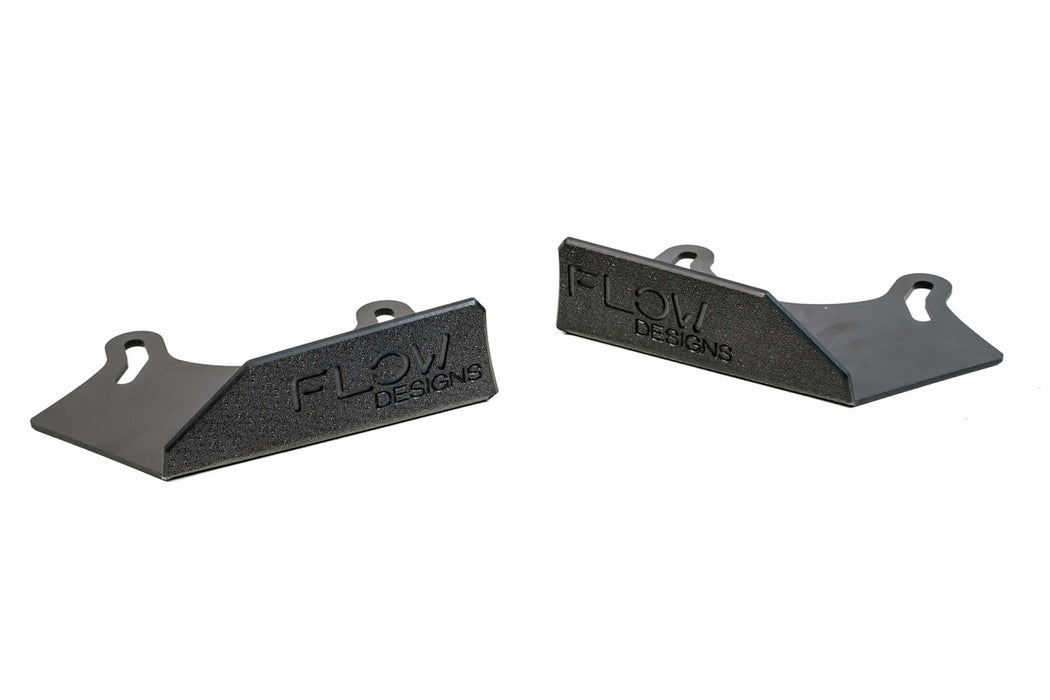 A45 AMG W176 (PFL) Front Lip Splitter Winglets (Pair)-Flow Designs