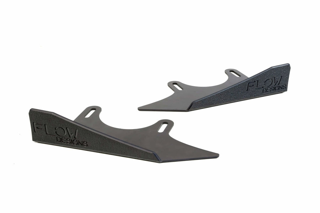 A45 AMG W176 (PFL) Side Skirt Splitter Winglets (Pair)-Flow Designs