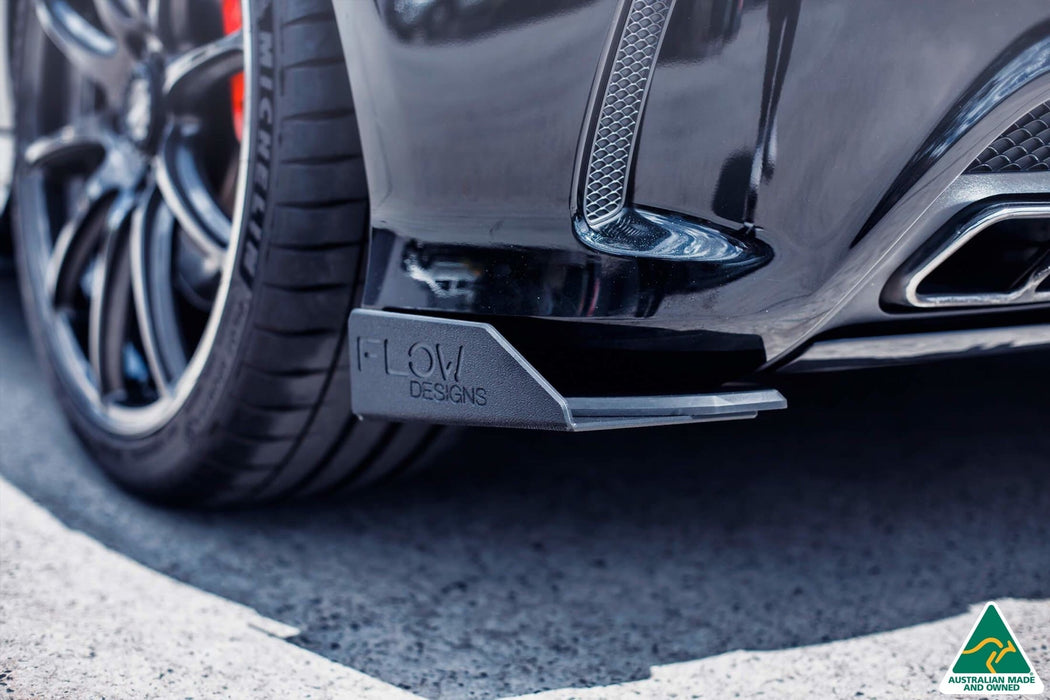 A45 AMG W176 (PFL) Rear Spat Winglets (Pair)-Flow Designs