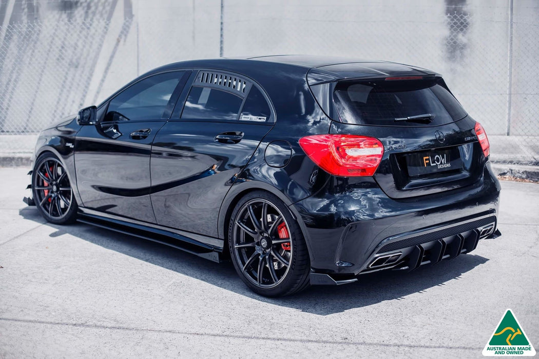 A45 AMG W176 (PFL) Flow-Lock Rear Diffuser-Flow Designs