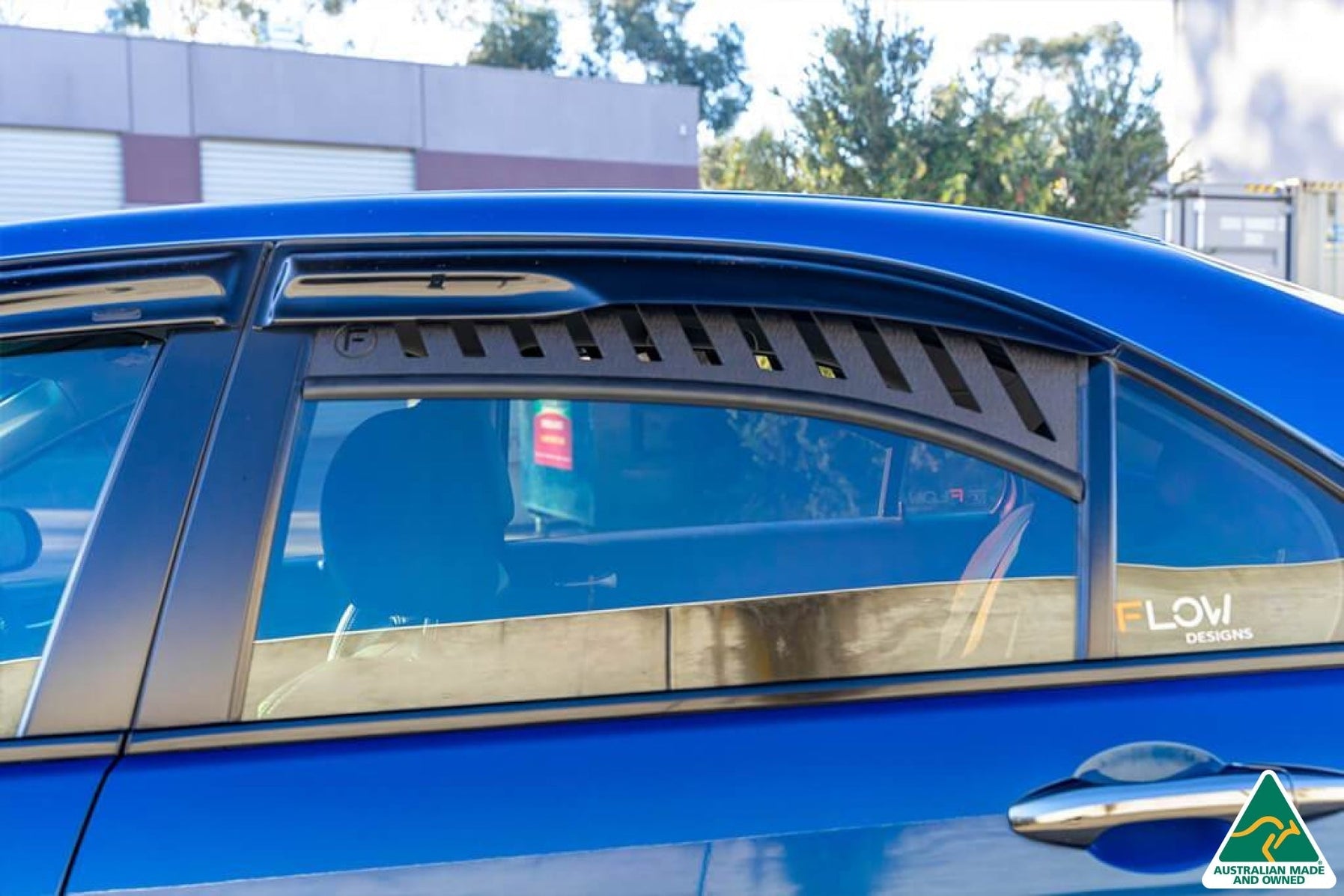 Honda Accord Euro CL7/CL9 (PFL/FL) Rear Window Vents (Pair)-Flow Desig ...