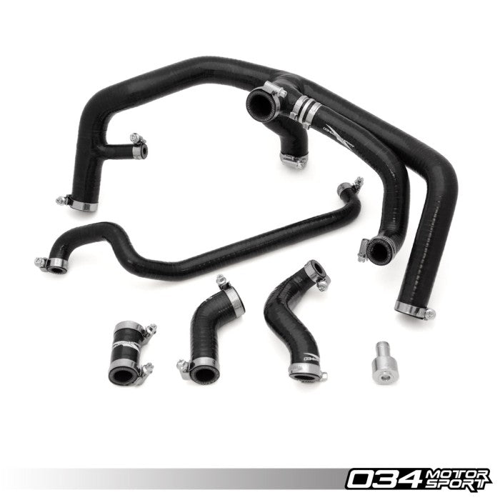 Silicone Breather Hose Kit, B5 Audi S4 & C5 Audi A6 2.7T, Spider Hose Replacement - 034-101-3071