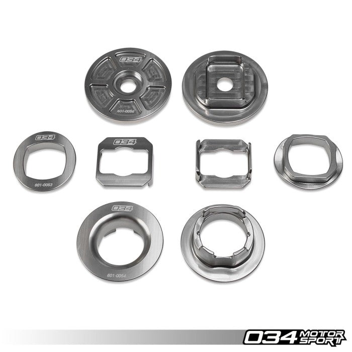 Billet Aluminum Rear Subframe Insert Kit, BMW F2x/F3x Chassis