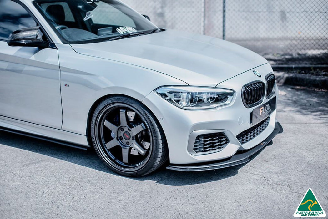 F20 LCI M135 / M140 Front Lip Splitter Extensions (Pair)-Flow Designs