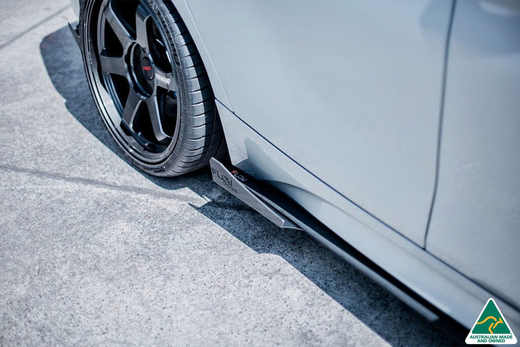 F20 LCI M135 / M140 Side Skirt Splitter Winglets (Pair)-Flow Designs