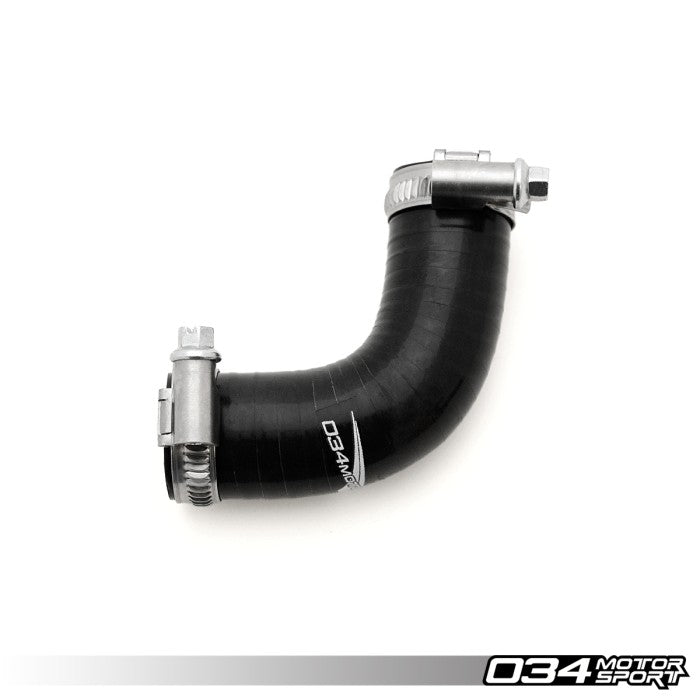 Breather Hose, B5/B6 Audi A4 1.8T, PRV Pipe to Turbo Inlet, AEB/ATW/AWM/AMB, Silicone, Replaces 058 133 785B - 034-104-2002