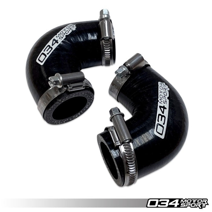 Bypass Valve Inlet Bipipe Hose Pair For APR Bipipe, Silicone, 2.7T - Harrys Euro