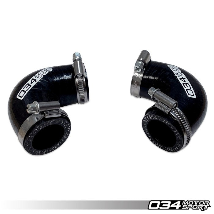 Bypass Valve Inlet Bipipe Hose Pair For APR Bipipe, Silicone, 2.7T - Harrys Euro