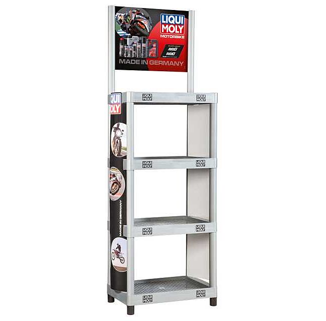 Side sections for Futura-Plastic-Rack Motorbike (2 pieces) | LIQUI MOLY - Harrys Euro