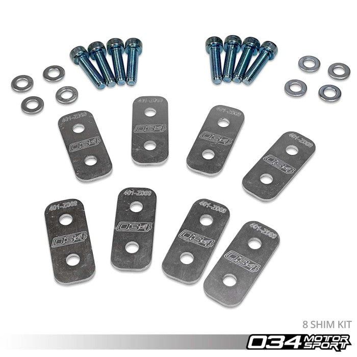 Camber Shim Kit, Gen 1 & Gen 1.5 Audi R8 (4.2 V8 & 5.2 V10)