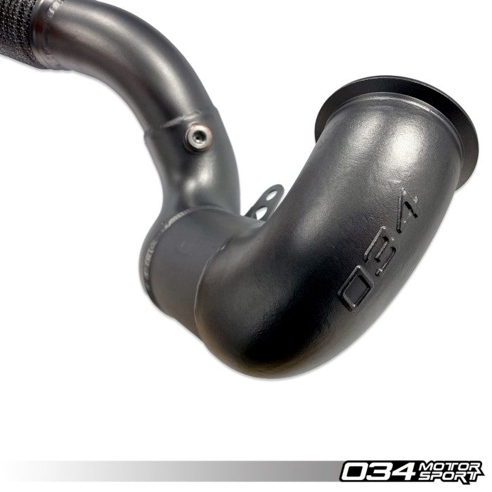 Cast Stainless Steel Racing Downpipe, 8V Audi A3/S3 & MKVII Volkswagen Golf R