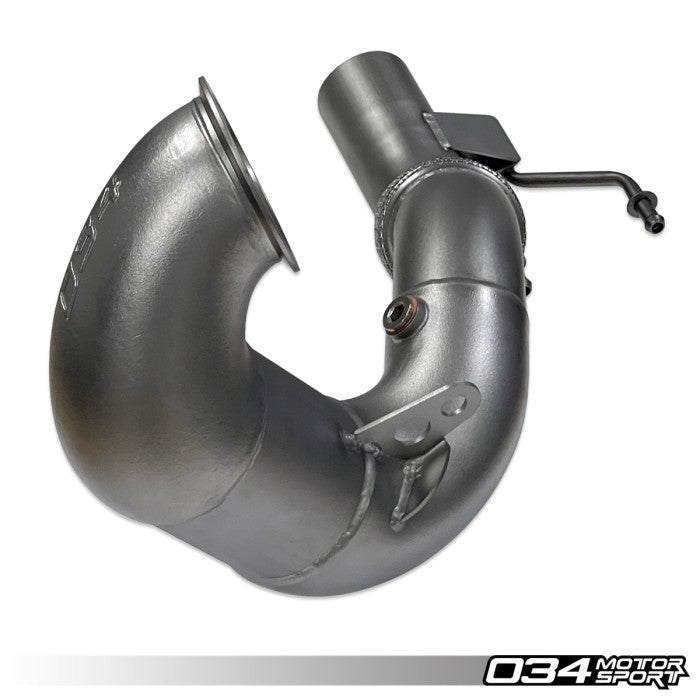 Cast Stainless Steel Racing Downpipe, 8V Audi A3/S3 & MKVII Volkswagen Golf R