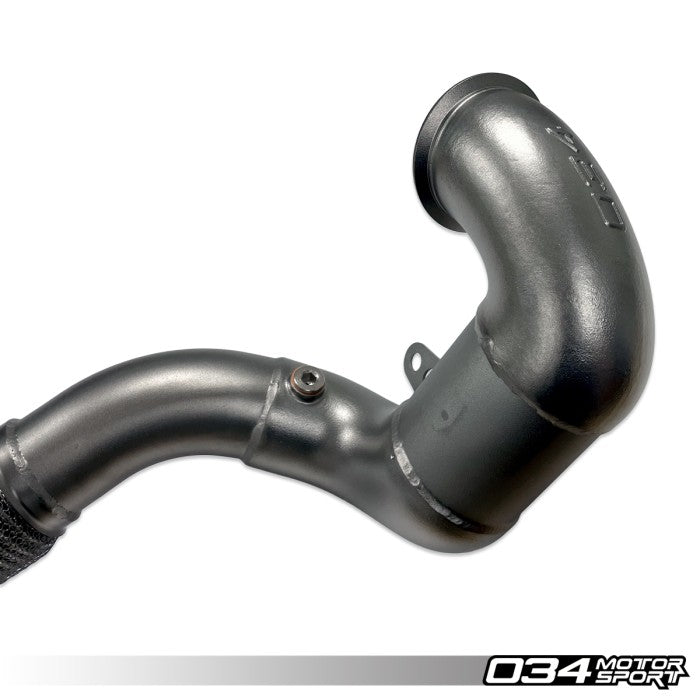 Cast Stainless Steel Racing Downpipe, MKVII Volkswagen Golf/GTI & 8V Audi A3 FWD