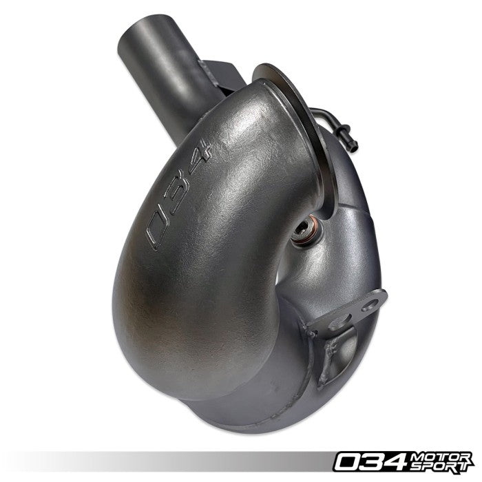Cast Stainless Steel Racing Downpipe, MKVII Volkswagen Golf/GTI & 8V Audi A3 FWD