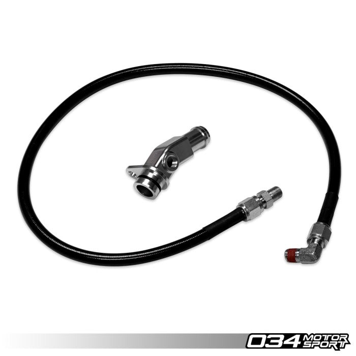 Stage 2 Billet Catch Can Kit, 8V/8V.5 Audi S3 & Mk7/Mk7.5 VW Golf R AWD
