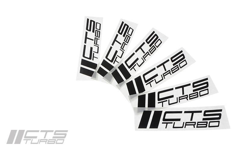 Cts Sticker Graphics CTS Turbo OG Decal - White Sticker — Harrys Euro