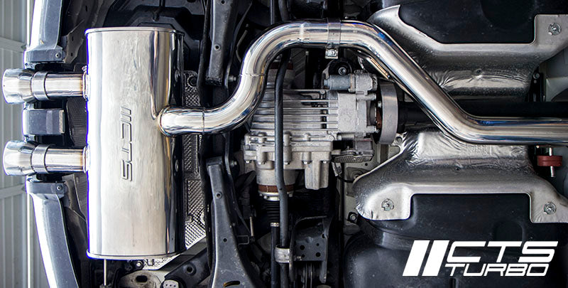 CTS Turbo VW MK6 Golf R 3" Turbo Back Exhaust High-Flow Cat