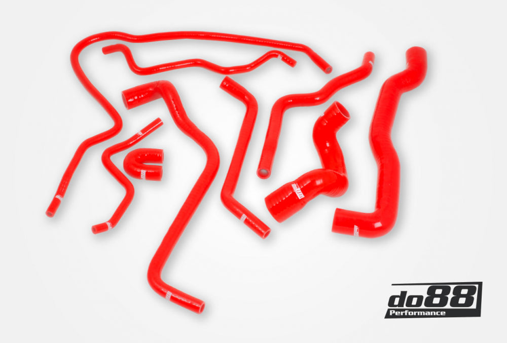 SAAB 9-3 Turbo T7 99-03 Coolant hoses Red