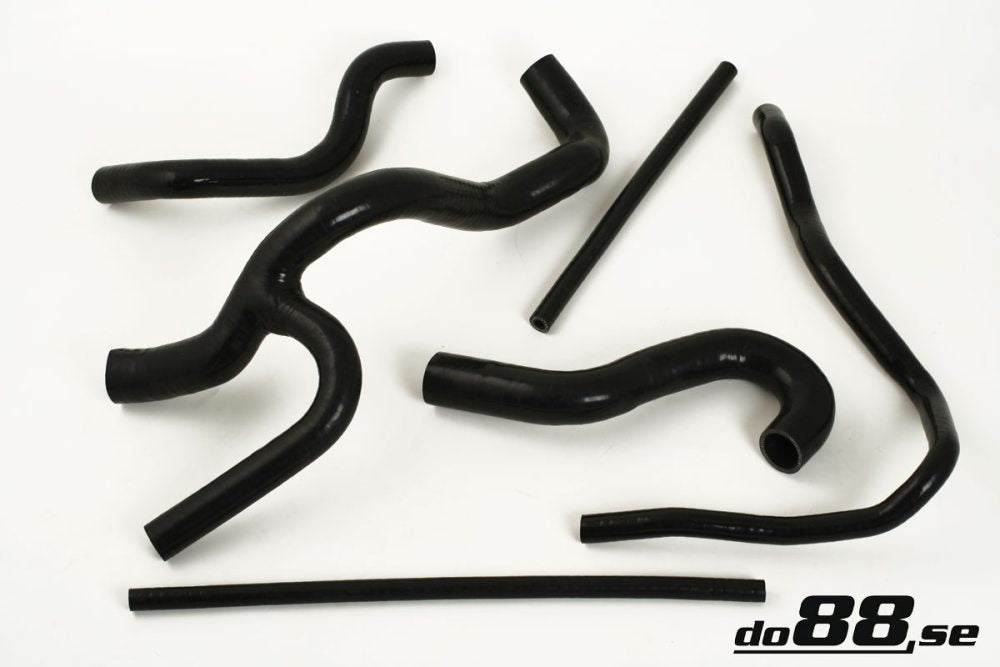 Audi Quattro 10v Radiator hoses Black