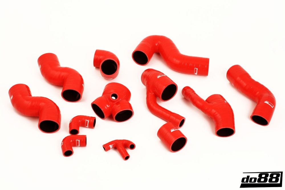 Audi S4/A6 2.7 Bi Turbo Pressure hoses Red