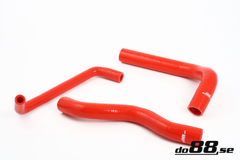 Volvo 240 Coolant hoses Red