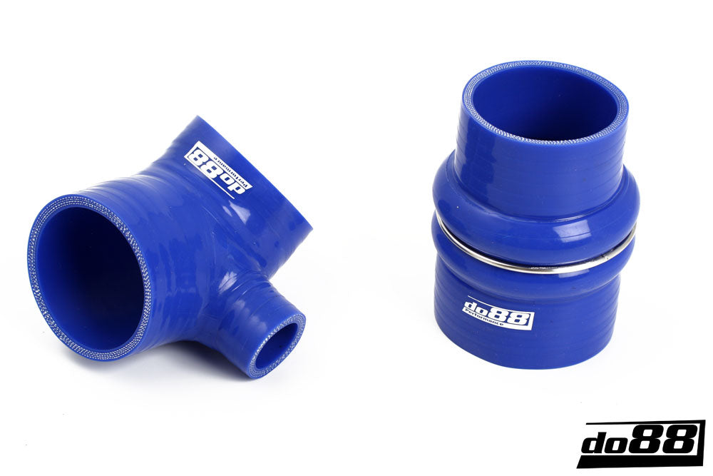 SAAB 900 Turbo 84-89 Inlet hose Blue