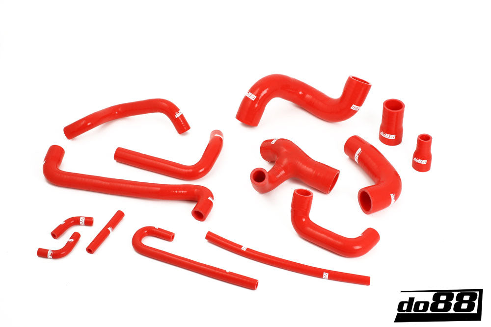 BMW M3 E30 Coolant hoses Red