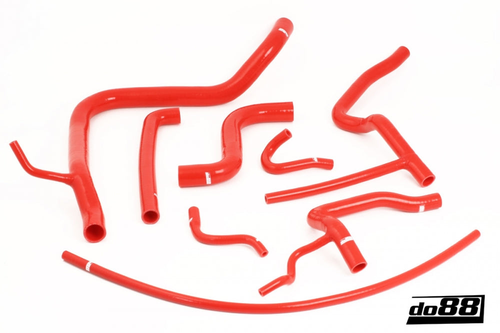 SAAB 900 Turbo T8 1981-1989 Coolant hoses Red
