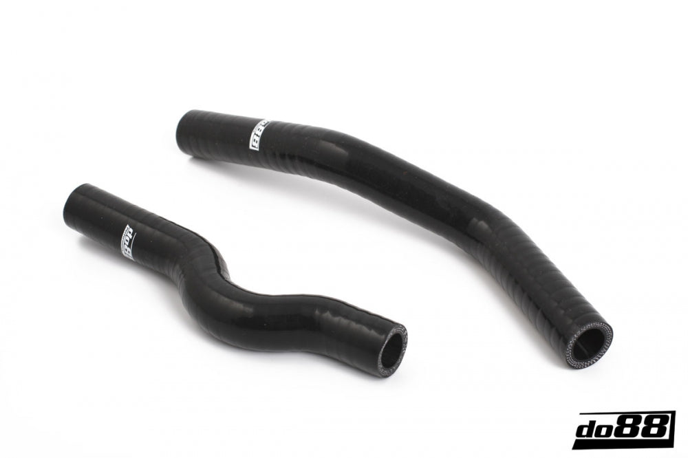 SAAB 9-3 2.0T 2007- Coolant hoses oil cooler Black