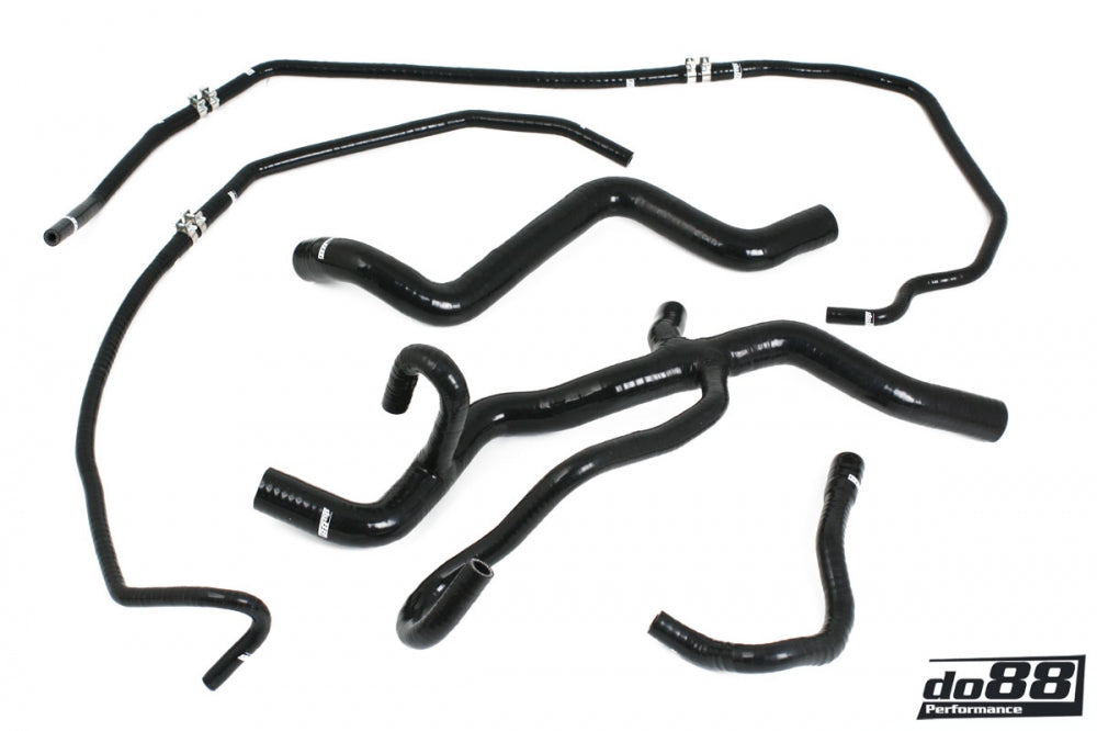 Volvo C30/C70/S40/V50 Turbo Automatic 04-13 Coolant hoses Black