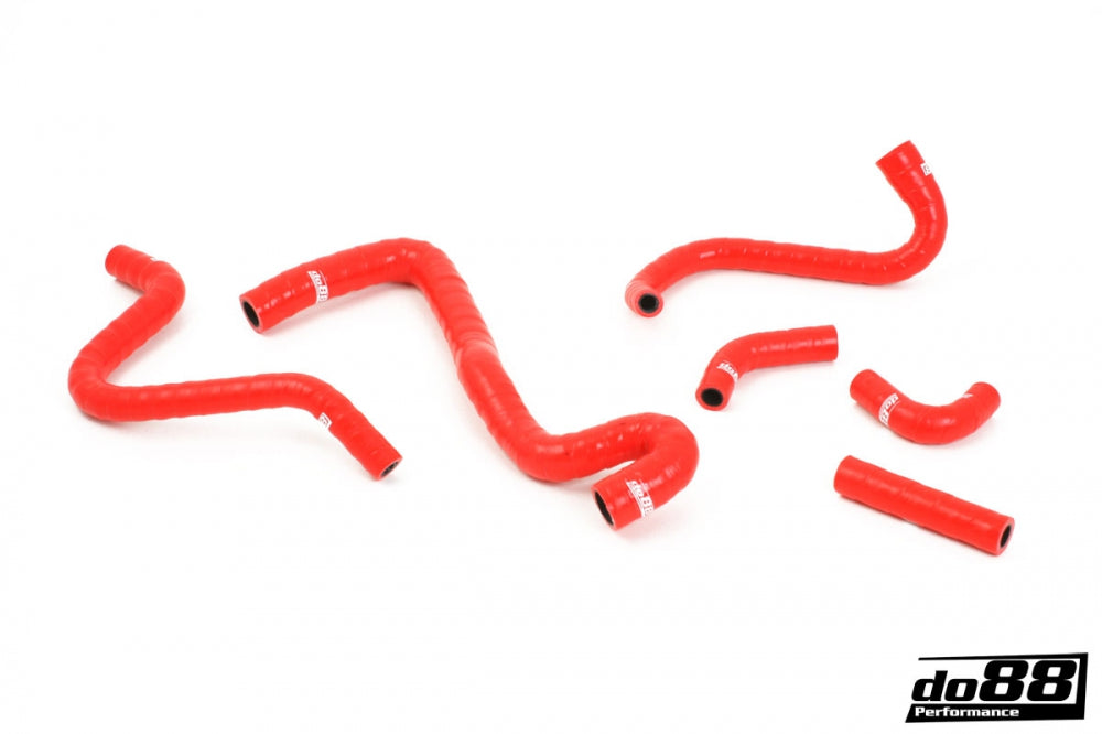 SAAB 9-5 98-03 & 9-3 00-02 Crankcase vent hoses Red
