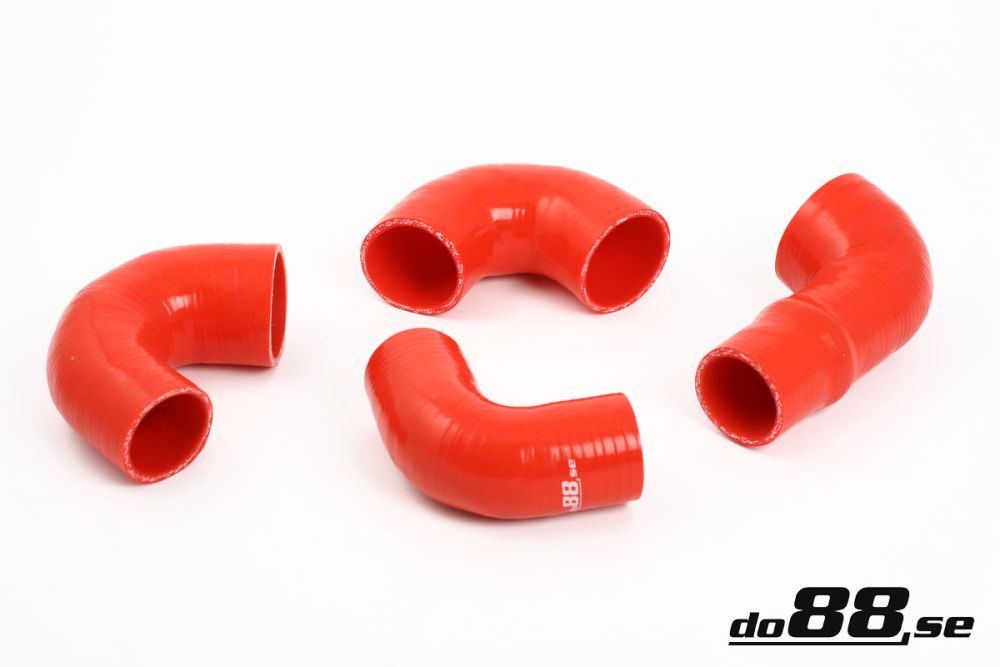 SAAB 9000 Turbo 91-98 Pressure hoses Red