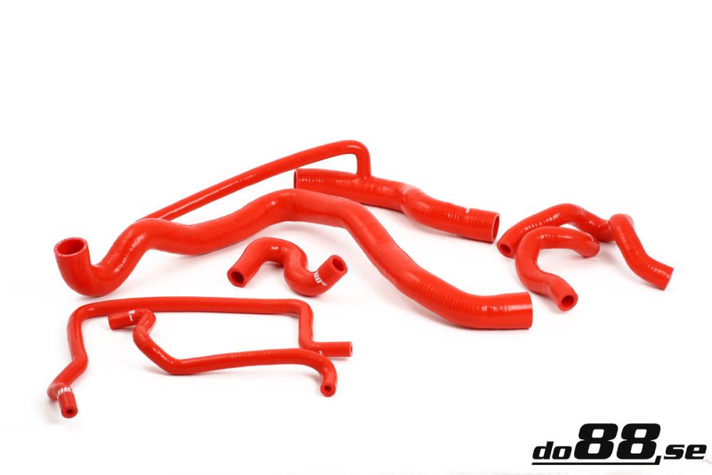 SAAB 9-3 2.0T 2003- Coolant hoses Red