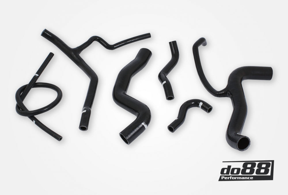 Volvo 740 780 960 Turbo 16V Coolant hoses Black