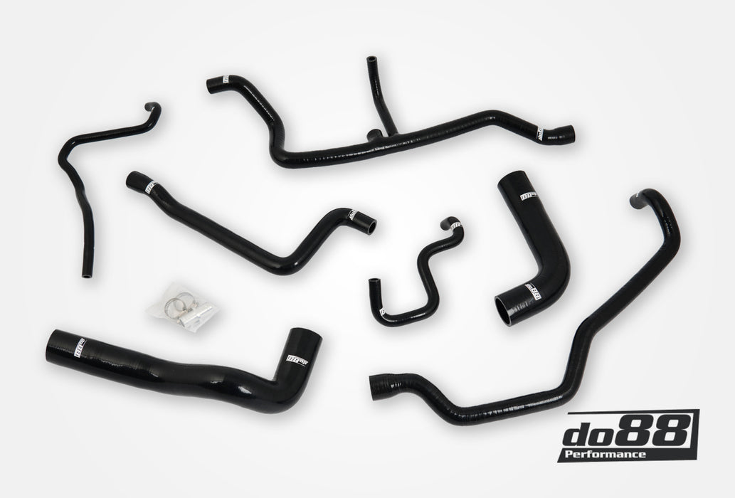 BMW 525i 525ix E34 Coolant hoses Black
