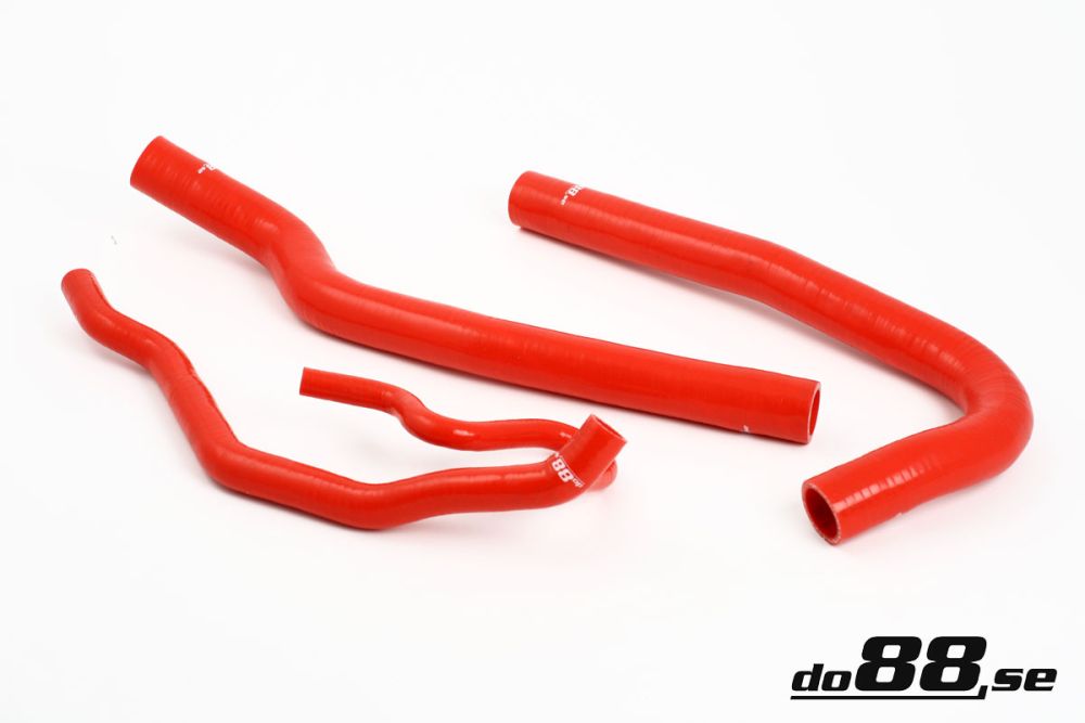 Volvo 740/940 (with T5 engine) Coolant hoses Red