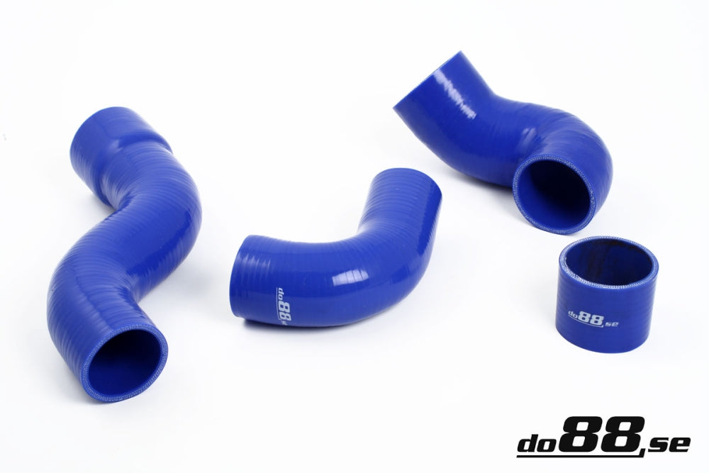 Volvo 700/900 Turbo (w.o AC) Pressure hoses Blue