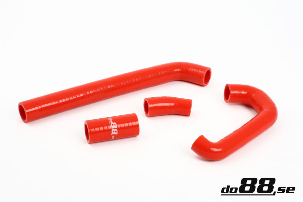 SAAB 900/9-3 Turbo 94-00 Complement hose kit Red