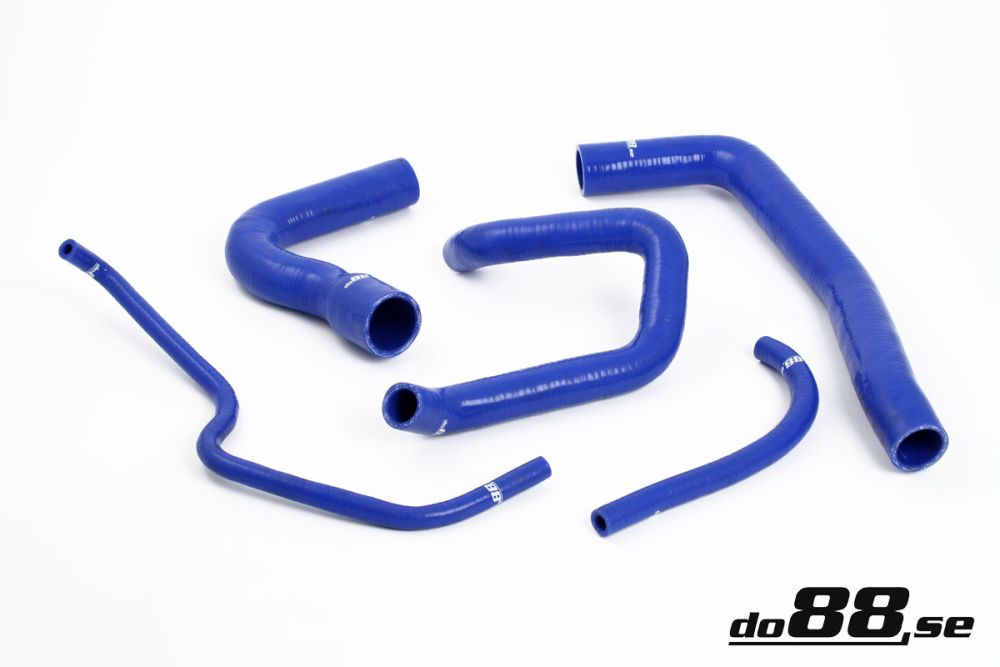 SAAB 9000 Turbo 86-90 Coolant hoses Blue