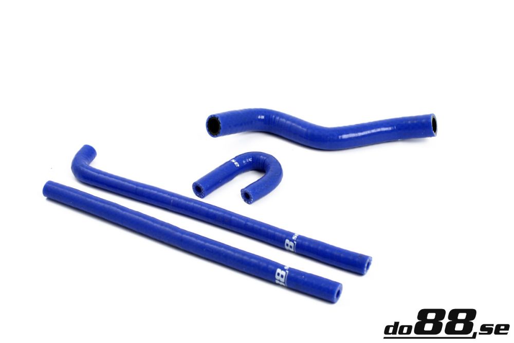 SAAB 9-3 2.0T 2003- Solenoid valve & crankvent hoses Blue