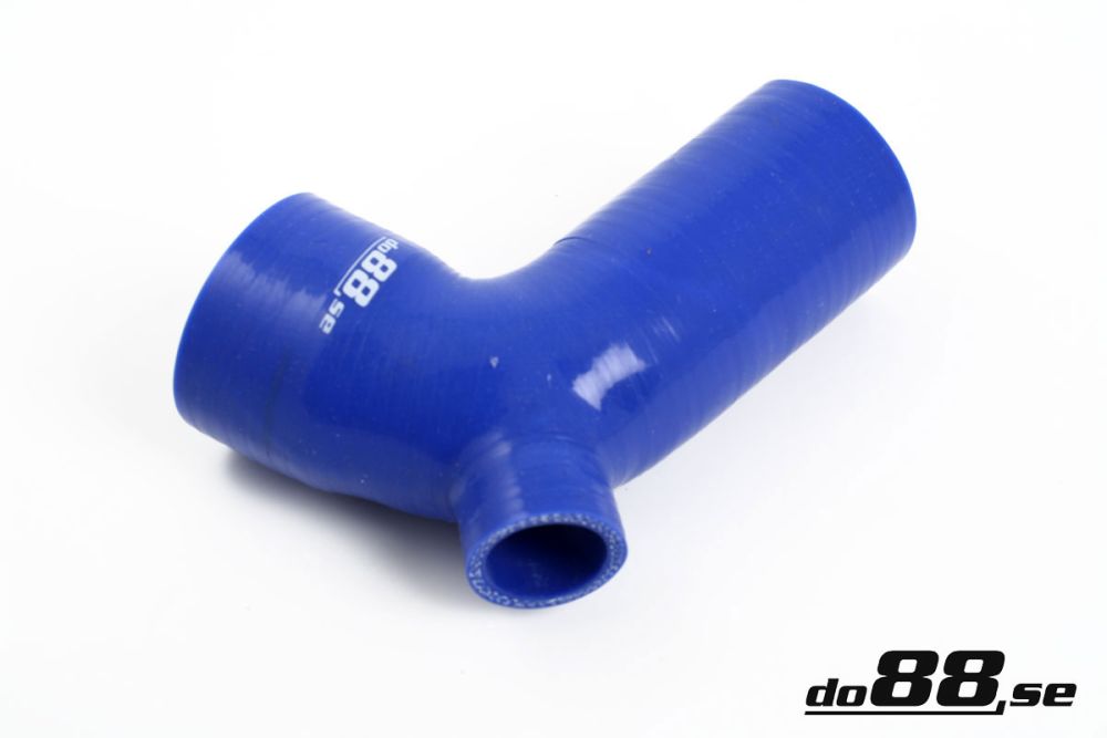 Volvo 850/S70/V70 IC outlet hose with 25mm BOV connection Blue