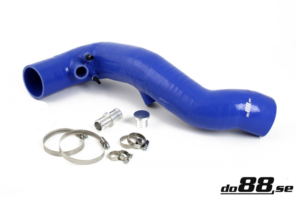 Volvo S60/V70/XC70/S80/XC90 Turbo 3'' Inlet hose Blue