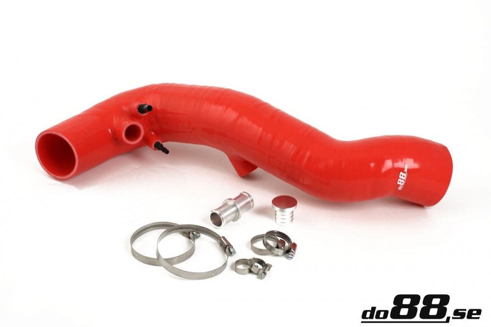 Volvo S60/V70/XC70/S80/XC90 Turbo 3'' Inlet hose Red