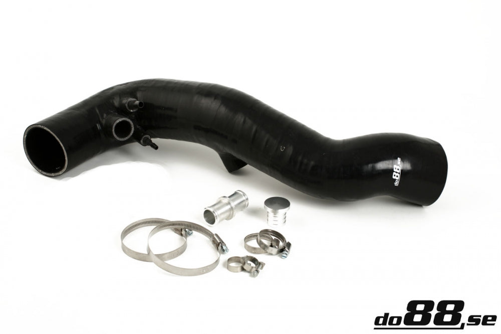 Volvo S60/V70/XC70/S80/XC90 Turbo 3'' Inlet hose Black